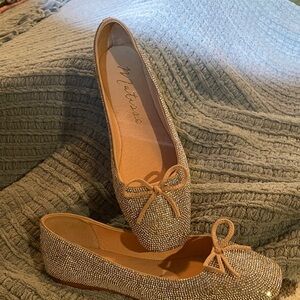 Matisse Women's Glittering Gold Loafers